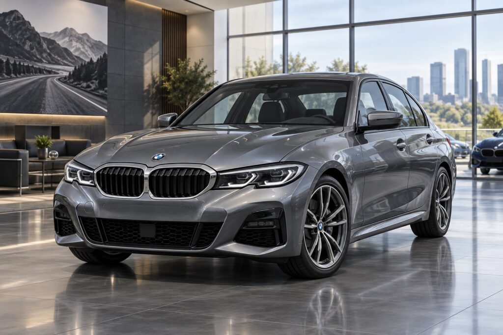 BMW w salonie
