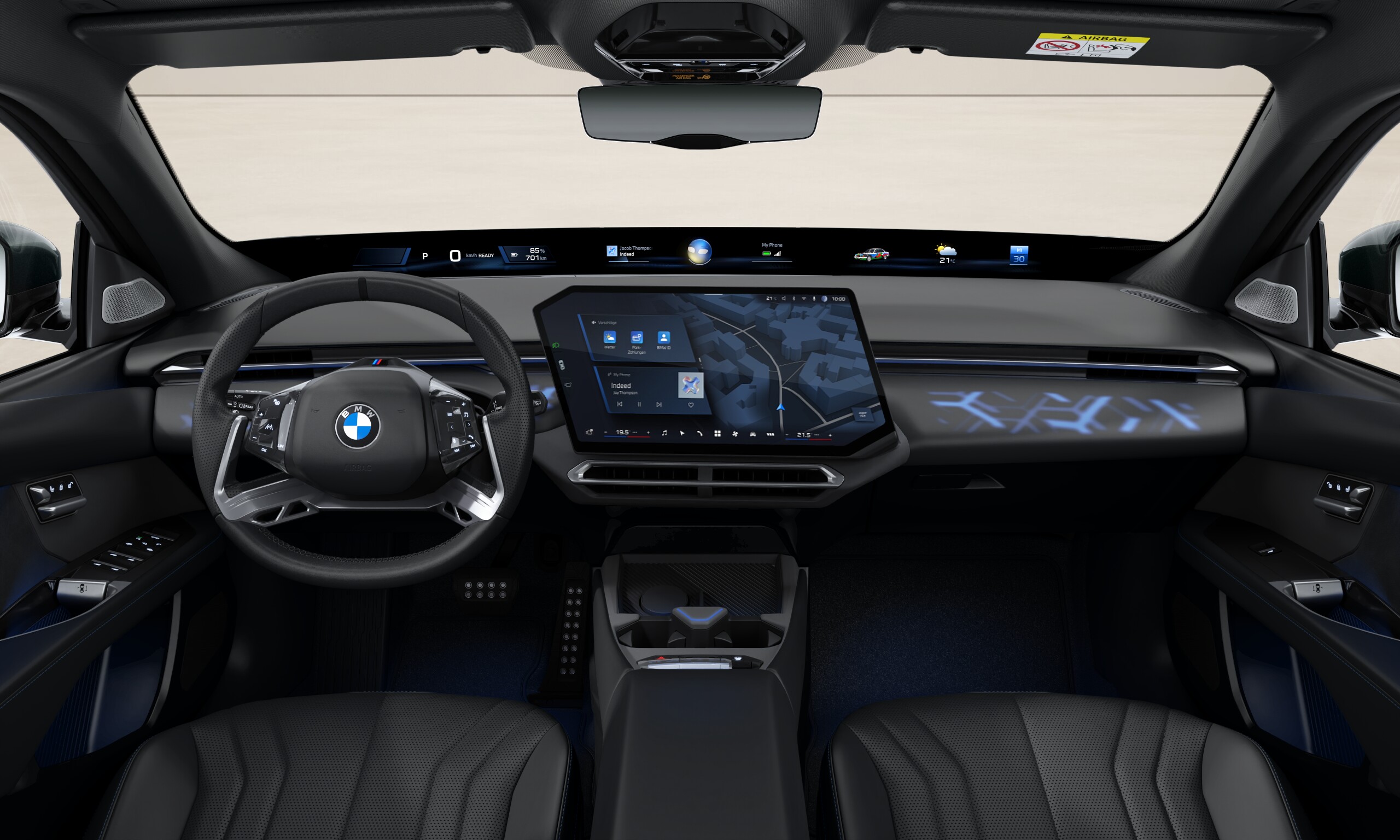 BMW i3 50 xDrive Limuzyna — zielony, 2026 — zdjęcie 3