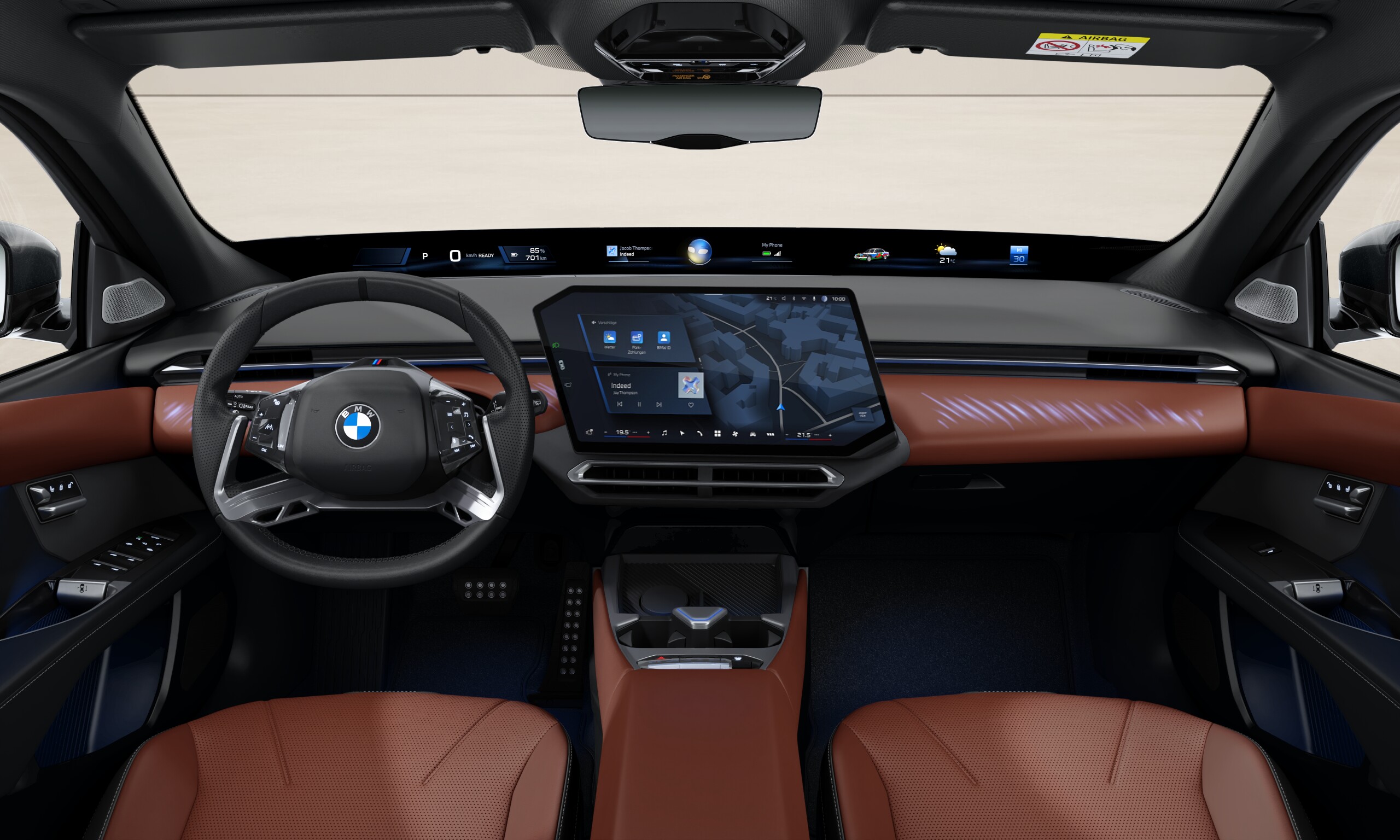 BMW i3 50 xDrive Limuzyna — srebrny, 2026 — zdjęcie 3