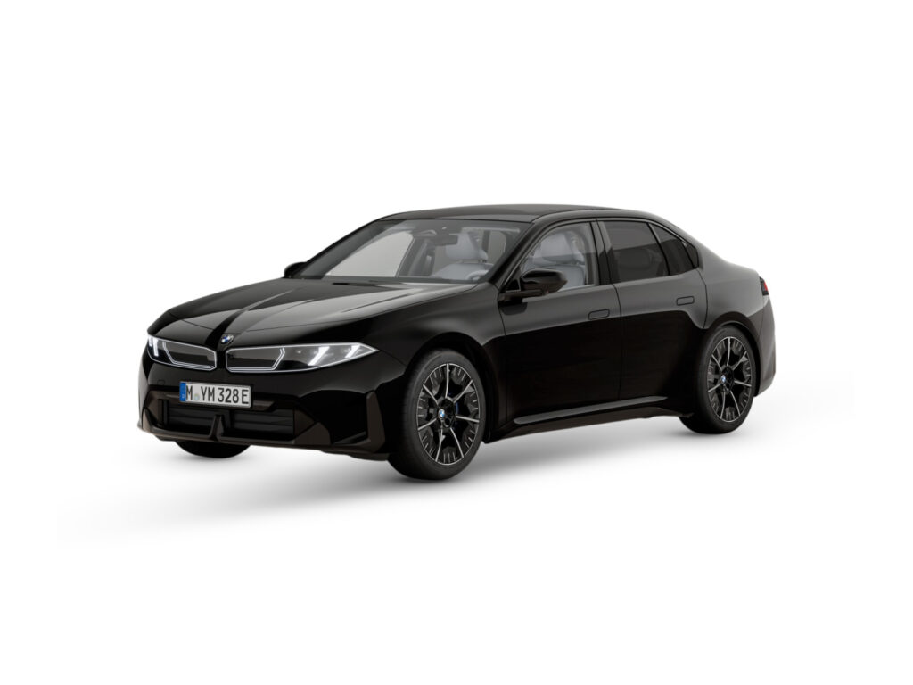 BMW i3 50 xDrive Limuzyna — niebieski — ujęcie 1