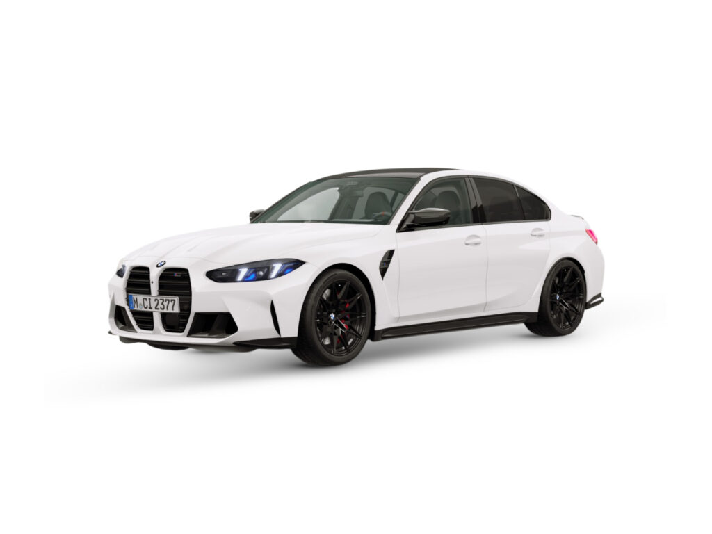 BMW M3 Competition M xDrive Limuzyna — niebieski — ujęcie 1