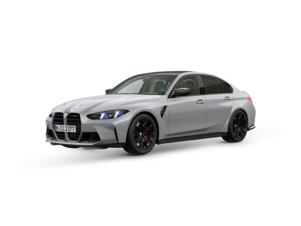 BMW M3 Competition M xDrive Limuzyna — niebieski — ujęcie 1