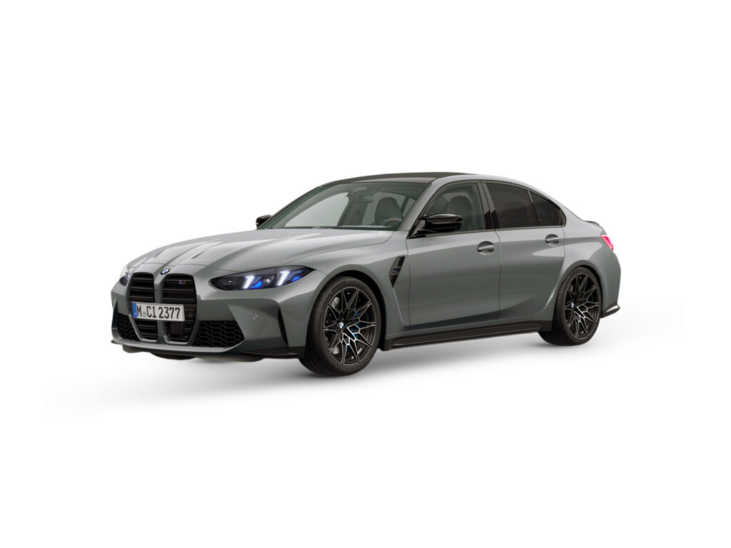 BMW M3 Competition M xDrive Limuzyna — niebieski — ujęcie 1