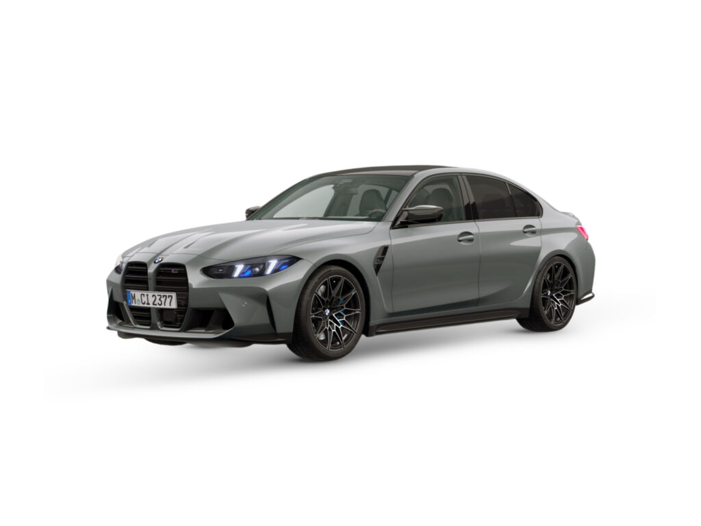 BMW M3 Competition M xDrive Limuzyna — niebieski — ujęcie 1