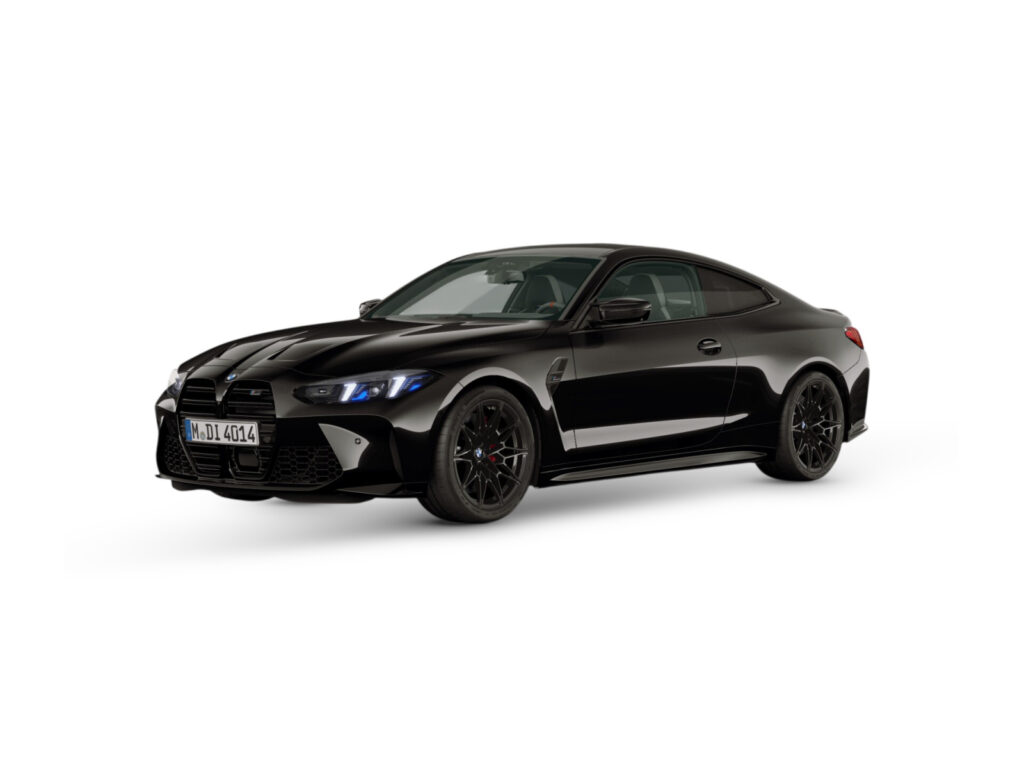 BMW M4 Competition M xDrive Coupé — niebieski — ujęcie 1