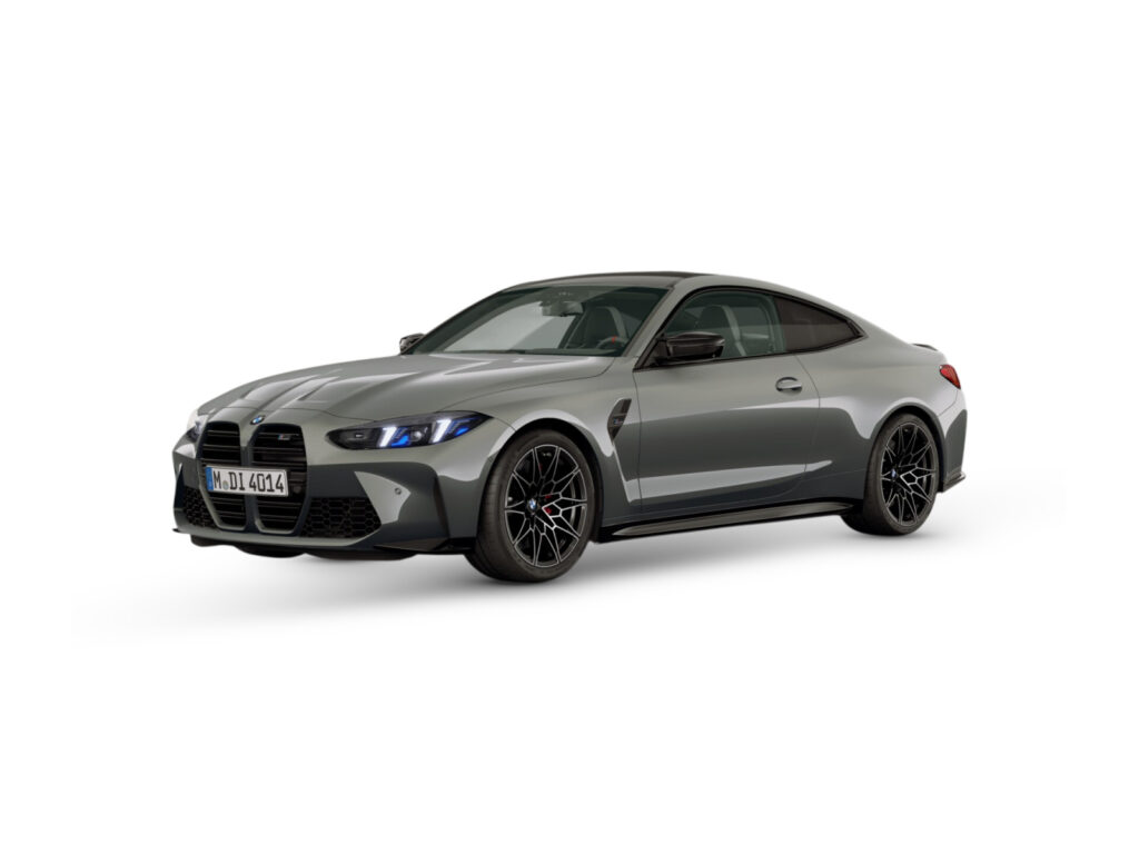 BMW M4 Competition M xDrive Coupé — niebieski — ujęcie 1