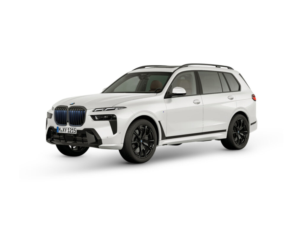 BMW X7 xDrive40d — biały — ujęcie 1
