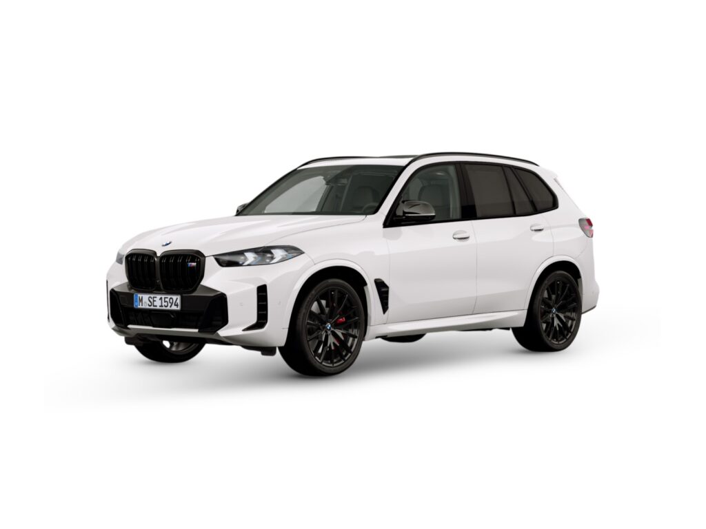 X5 M60i xDrive 530 KM — wizualizacja w kolorze białym — lakier Individual