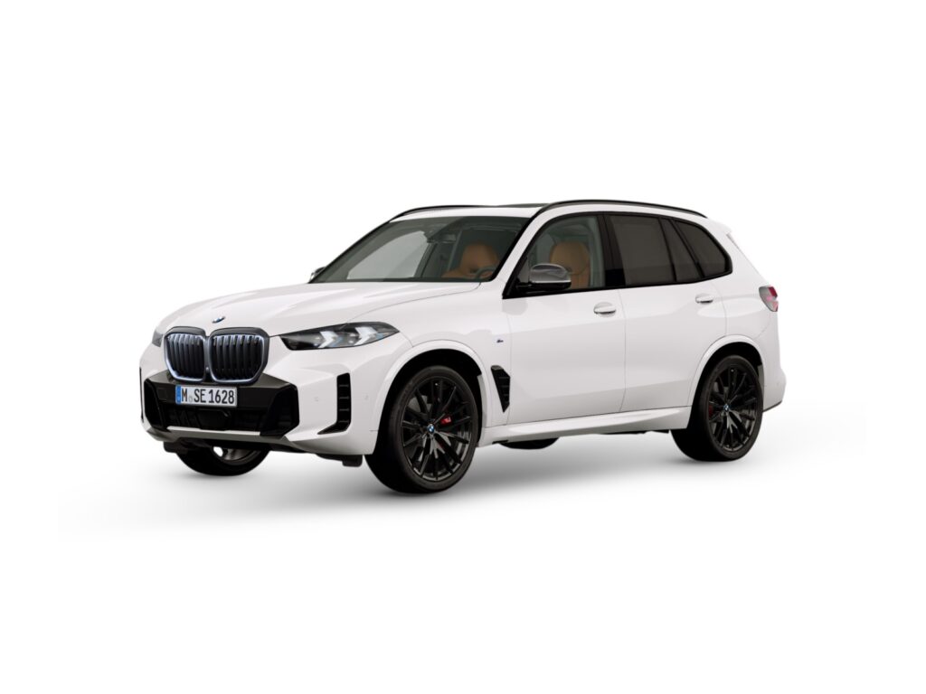 X5 xDrive40d 352 KM — wizualizacja w kolorze białym — lakier Individual